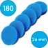 Сменные бафы для смарт-диска, 180 грит, 26 мм, Синие