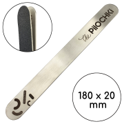 Metal base for nail file, Straight 180 mm