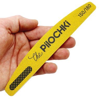 Пилка для ногтей , полумесяц 180 мм — ThePilochki | фотография