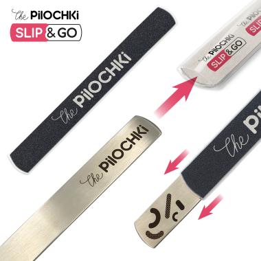 SLIP&GO Сменные файлы-чехлы (без клея) для пилки, Ровная 145 мм — ThePilochki | фото 953