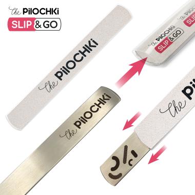 SLIP&GO Сменные файлы-чехлы (без клея) для пилки, Ровная 145 мм — ThePilochki | фото 953