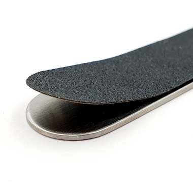 Disposable nail files, 240 grit, Straight 135 mm, Black
