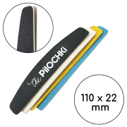 Replaceable nail files, Halfmoon 110 mm