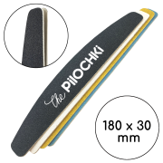 Replaceable nail files, Halfmoon 180 mm