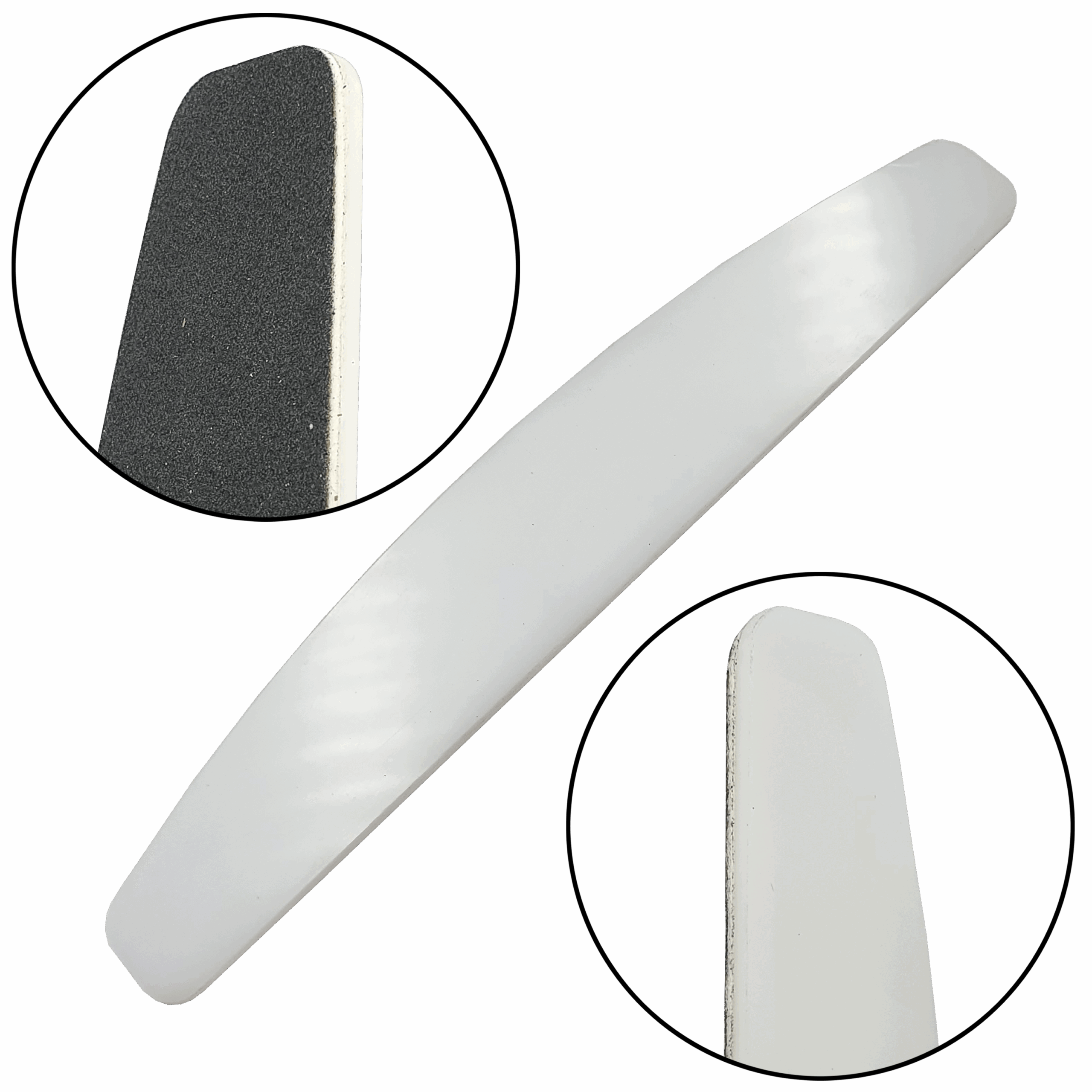 Replaceable buffs for polishing nails, 100 grit, Baby 16 mm, Gray