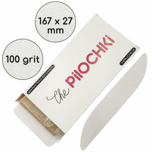 Набор сменных файлов для пилки Капля 167 мм, 100 грит, Белые