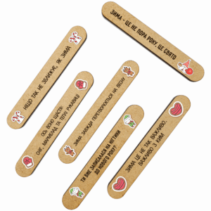 Зимний набор 20 шт пилочки-подарок Клиентам