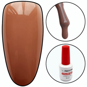 Color gel for french, № 004 FR, Dark chestnut, 15 ml