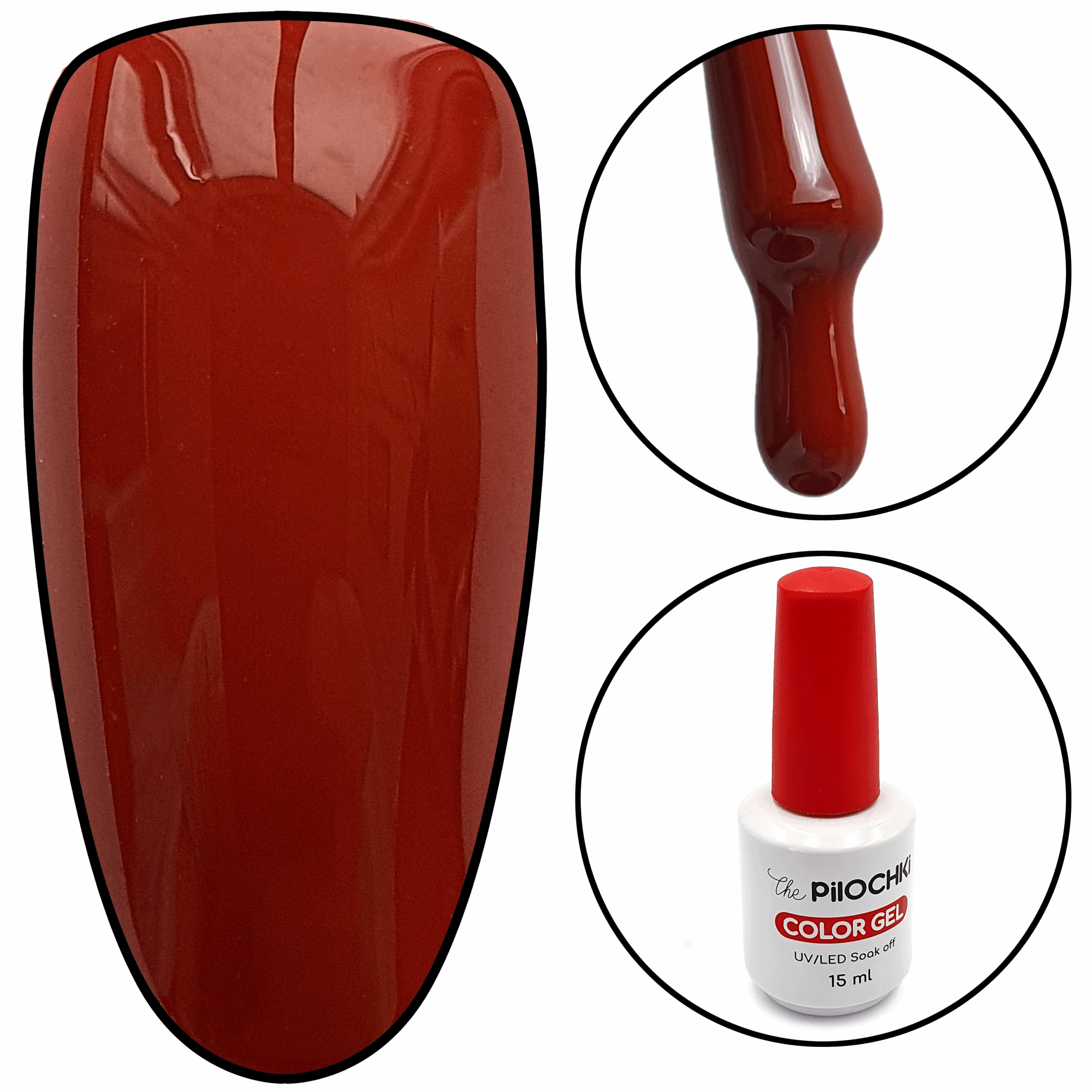 Color gel, № 1355 CN, Bismarck-Furioso, 15 ml