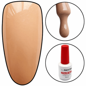 Гель - лак, № 1489 ML, Оранжево-Рожевий, 15 мл