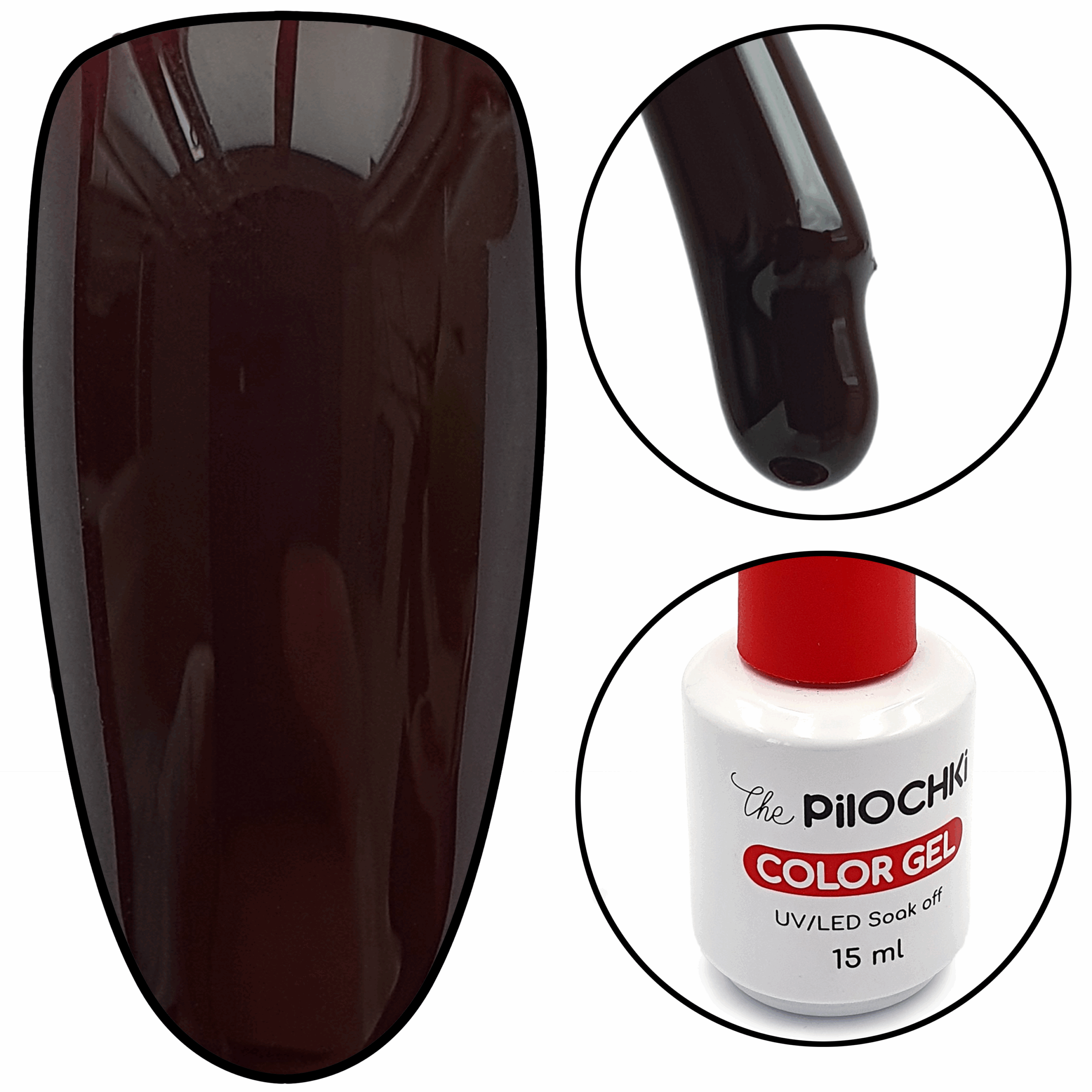 Color gel, № 555 CN, Willow Brown, 15 ml