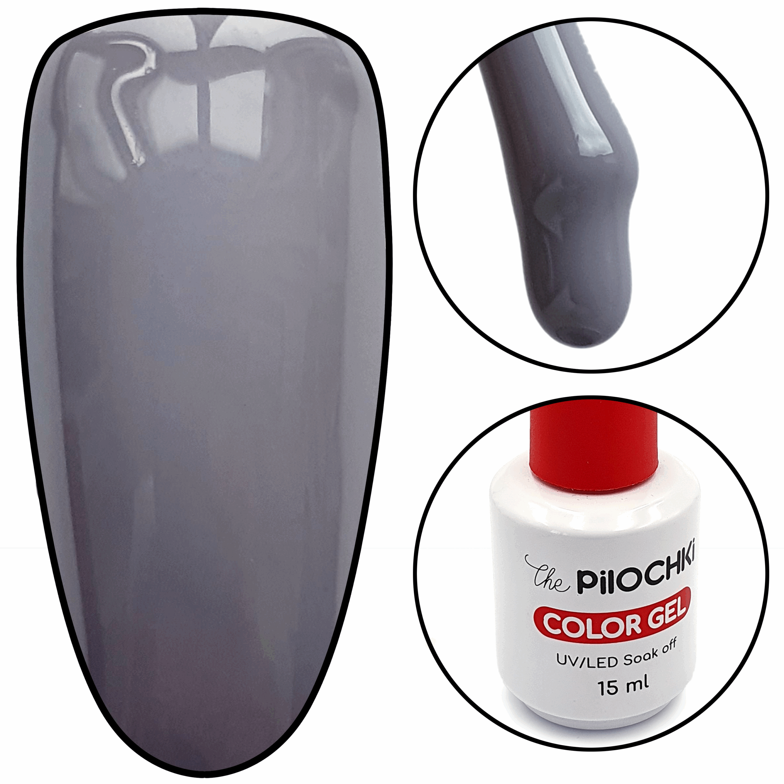 Color gel, № 572 BW, Sea Cow, 15 ml
