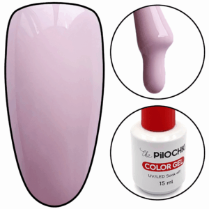 Гель - лак, № 57 PN, Дуже блідий фіолетовий, 15 мл