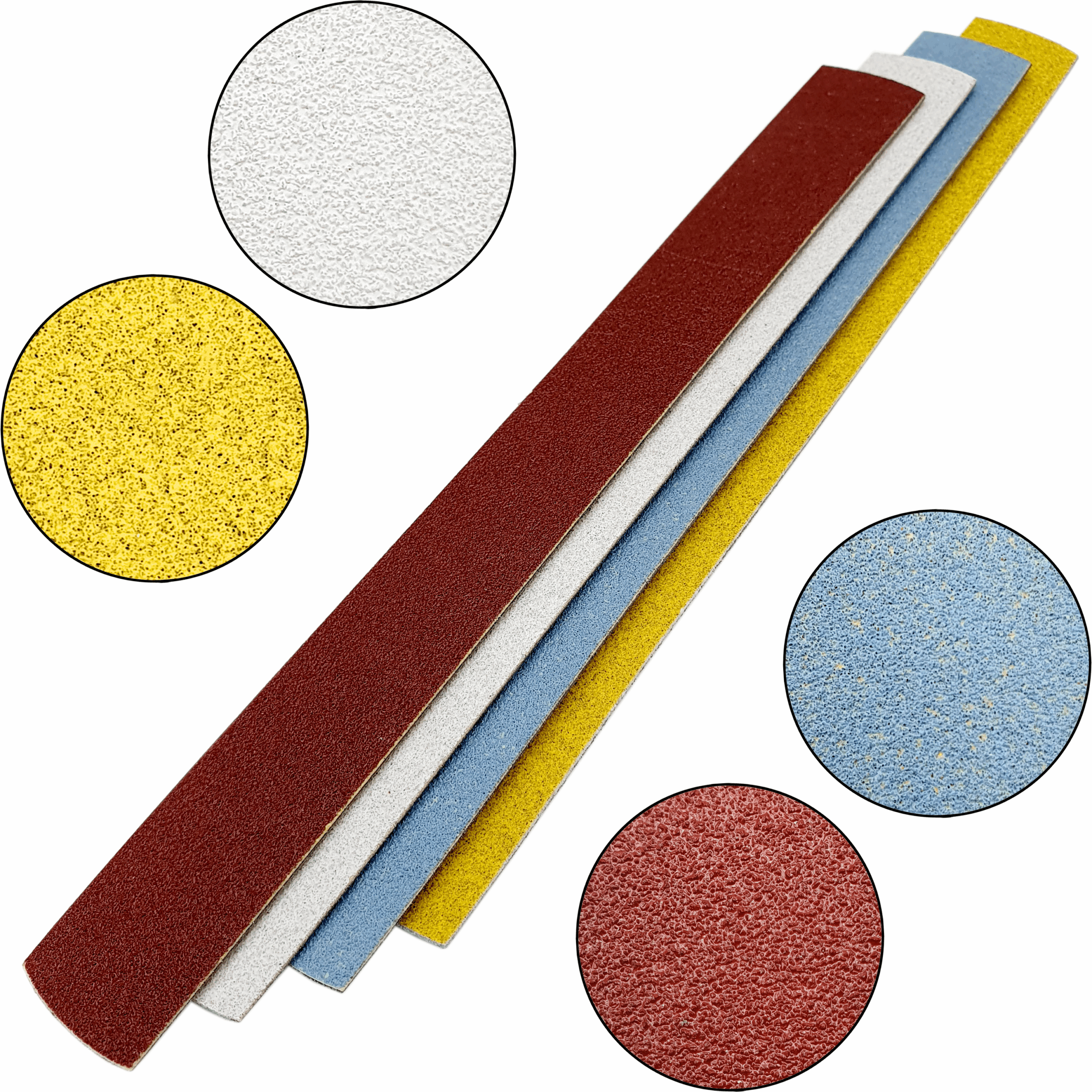 Пилка тонкая для ногтей, Ровная 155 мм