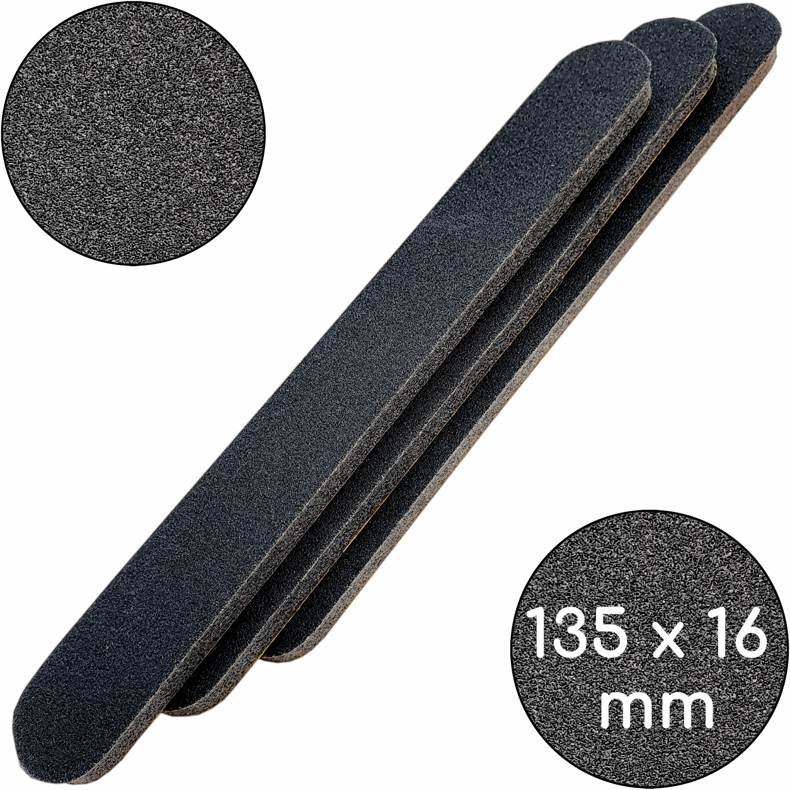 Змінні бафи для пилки, Рівна 135 мм